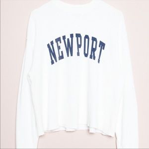 Brandy Melville Newport Long Sleeve Crop
